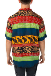 MAGLIA CAMICIA UOMO  ANIMALIER